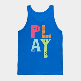 Play logo Tank Top